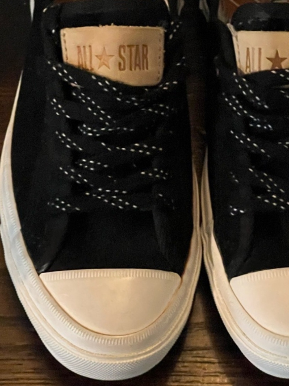 Suede Converse Dainty Sneakers‎ 5 in black